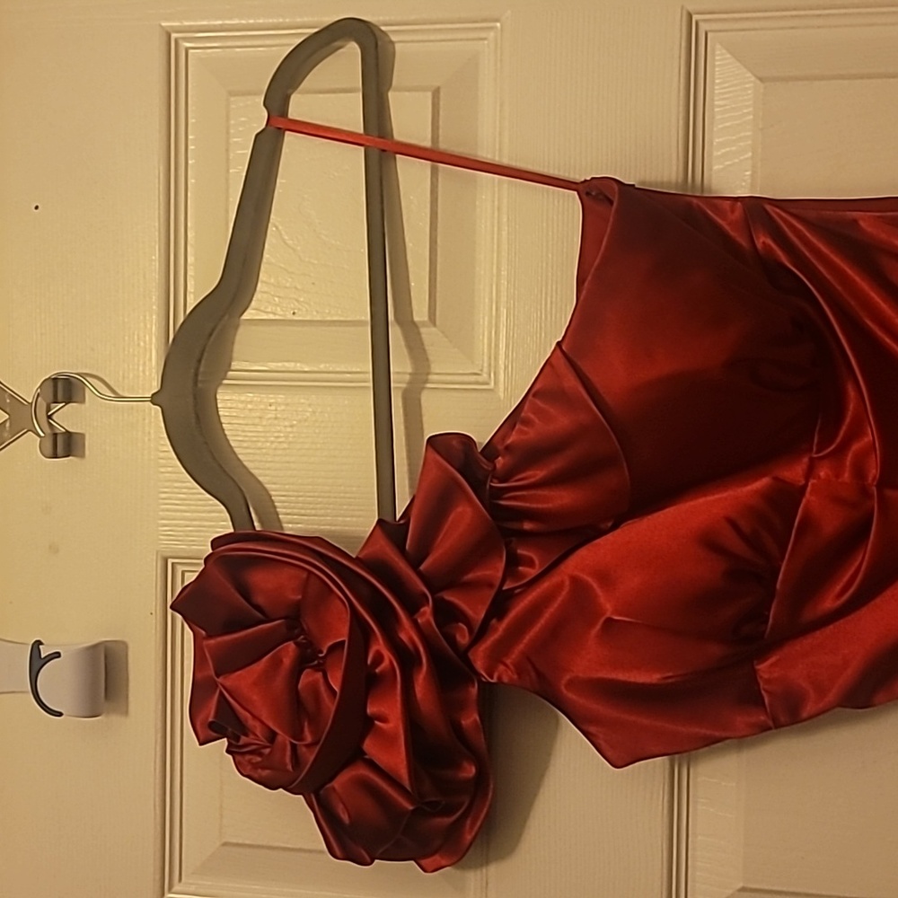 Red dress